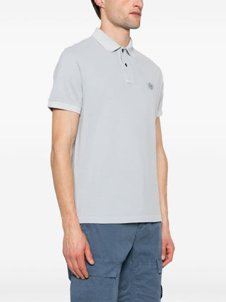 Stone Island T-shirts And Polos Clear Blue