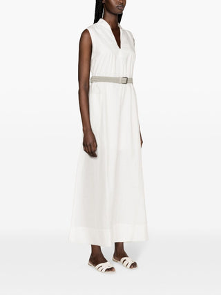 Brunello Cucinelli Dresses White