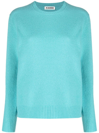 Jil Sander Capsule Sweaters Clear Blue