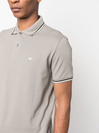 Emporio Armani T-shirts And Polos Dove Grey