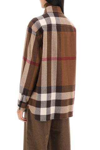 Avalon Overshirt In Check Flannel