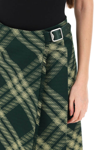 Maxi Kilt With Check Pattern