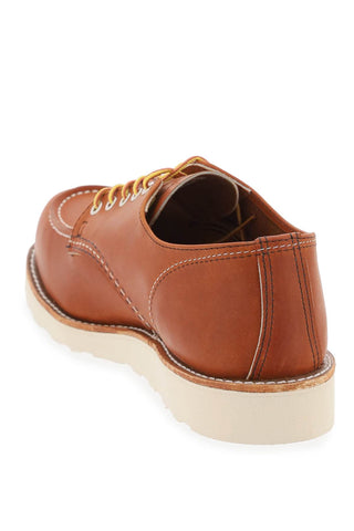 Laced Moc Toe Oxford