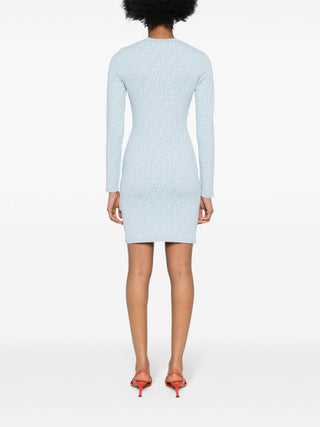 Fendi Dresses Clear Blue