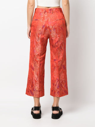 Alberto Biani Trousers Red