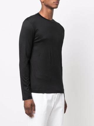 Emporio Armani T-shirts And Polos Black