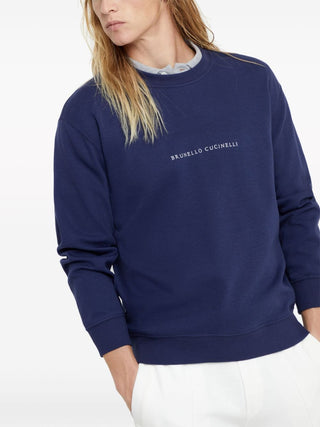 Brunello Cucinelli Sweaters Blue