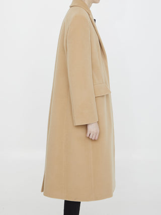 Single-breasted Wool Coat