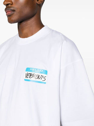 Vetements T-shirts And Polos White