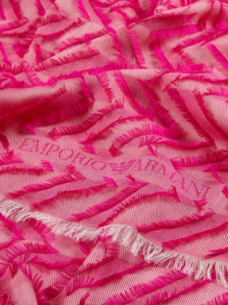 Emporio Armani Scarfs Fuchsia