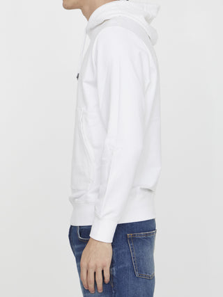 White Cotton Hoodie