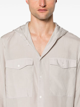 Emporio Armani Shirts Dove Grey