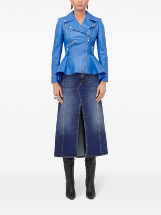 Alexander Mcqueen Skirts Denim