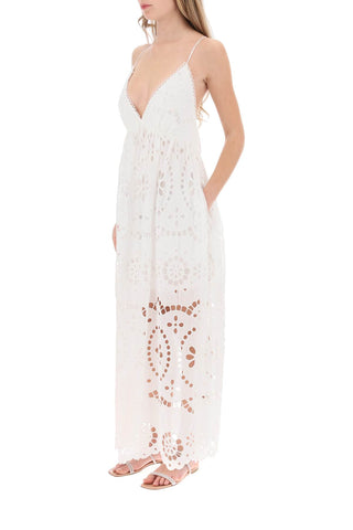 Lexi Maxi Dress In Broderie Anglaise