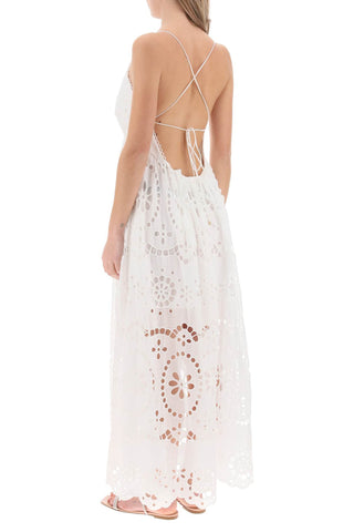 Lexi Maxi Dress In Broderie Anglaise