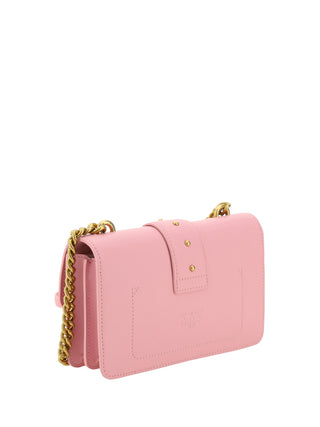Pink Leather Love One Mini Shoulder Bag