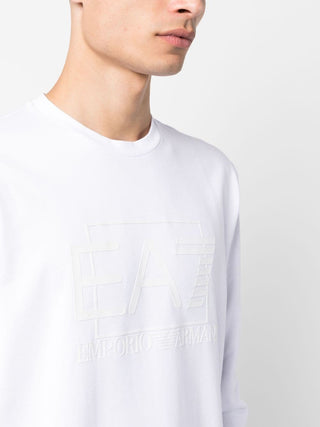 Ea7 Sweaters White