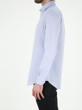 Pin Point Light Blue Shirt