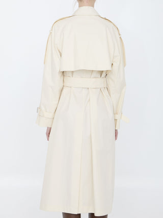 Long Trench In Gabardine