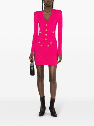 Balmain Skirts Fuchsia