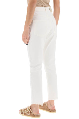 Riley High-waisted Cropped Jeans