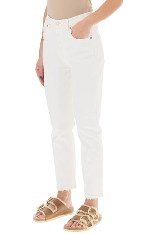 Riley High-waisted Cropped Jeans
