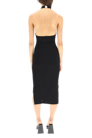 Abile' Compact Knit Midi Dress