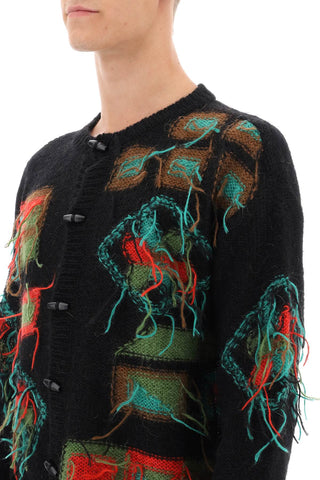 Village' Intarsia Cardigan