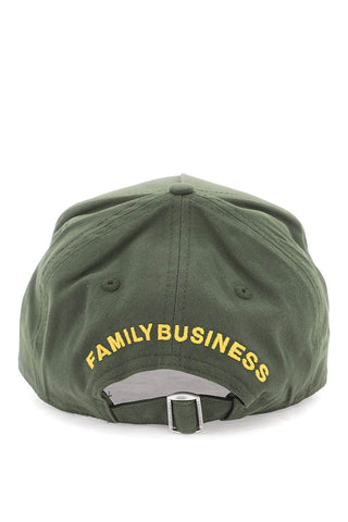 Baseball Cap With Logoed Patch