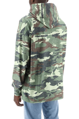 Camouflage Hoodie Sweatshirt With