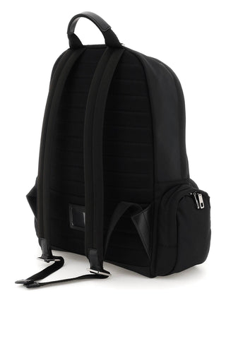 Nylon Backpack With Logo