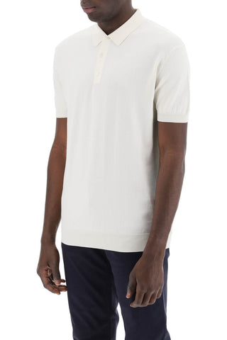 Short-sleeved Cotton Polo Shirt For