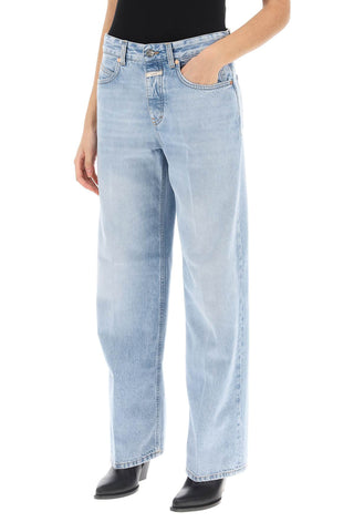 Loose Jeans With Tapered Cut