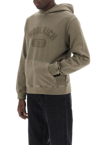 Vintage-look Hoodie With Logo Print And