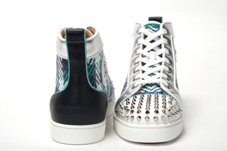 Multicolor Version Lou Spikes Orlato Flat Shoes