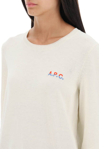 Albane' Crew-neck Cotton Sweater