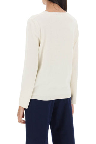 Albane' Crew-neck Cotton Sweater