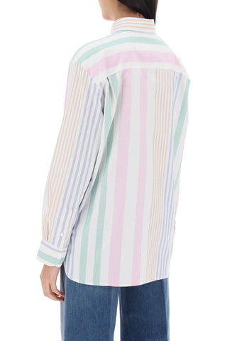 Sela Striped Oxford Shirt