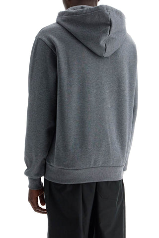 Hooded Sweatshirt With Flocked