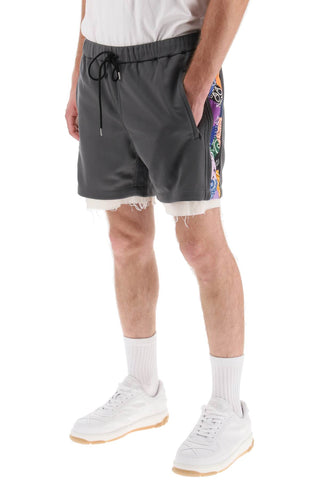 Jersey Shorts With Bandana Bands