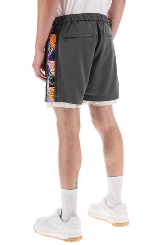 Jersey Shorts With Bandana Bands