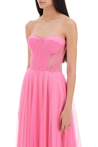 Tulle Long Bustier Dress