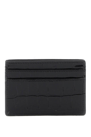 Medusa Biggie Croco-embossed Cardholder