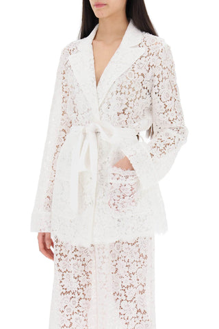 Pajama Shirt In Cordonnet Lace