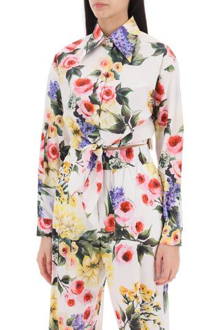 Rose Garden Cropped Shirt