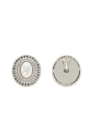 Oval Clip-on Earrings