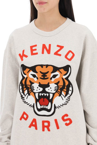 Lucky Tiger' Oversized Sweatshirt