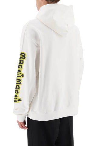 Hoodie With Graffiti Print