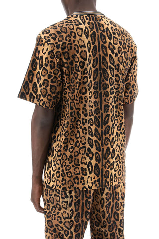 Leopard Print T-shirt With