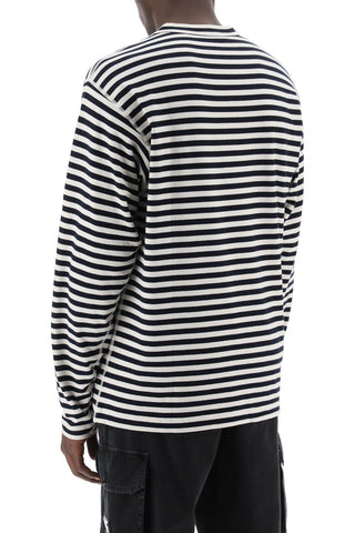 Long-sleeved Striped T-shirt